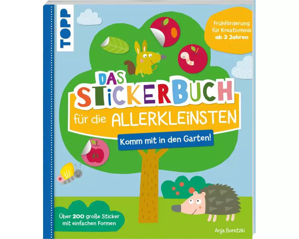 Das Stickerbuch für die Allerkleinsten - Komm mit in den Garten!