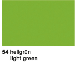 URSUS Transparentpapier 70x100cm 2631454 42g, hellgrün