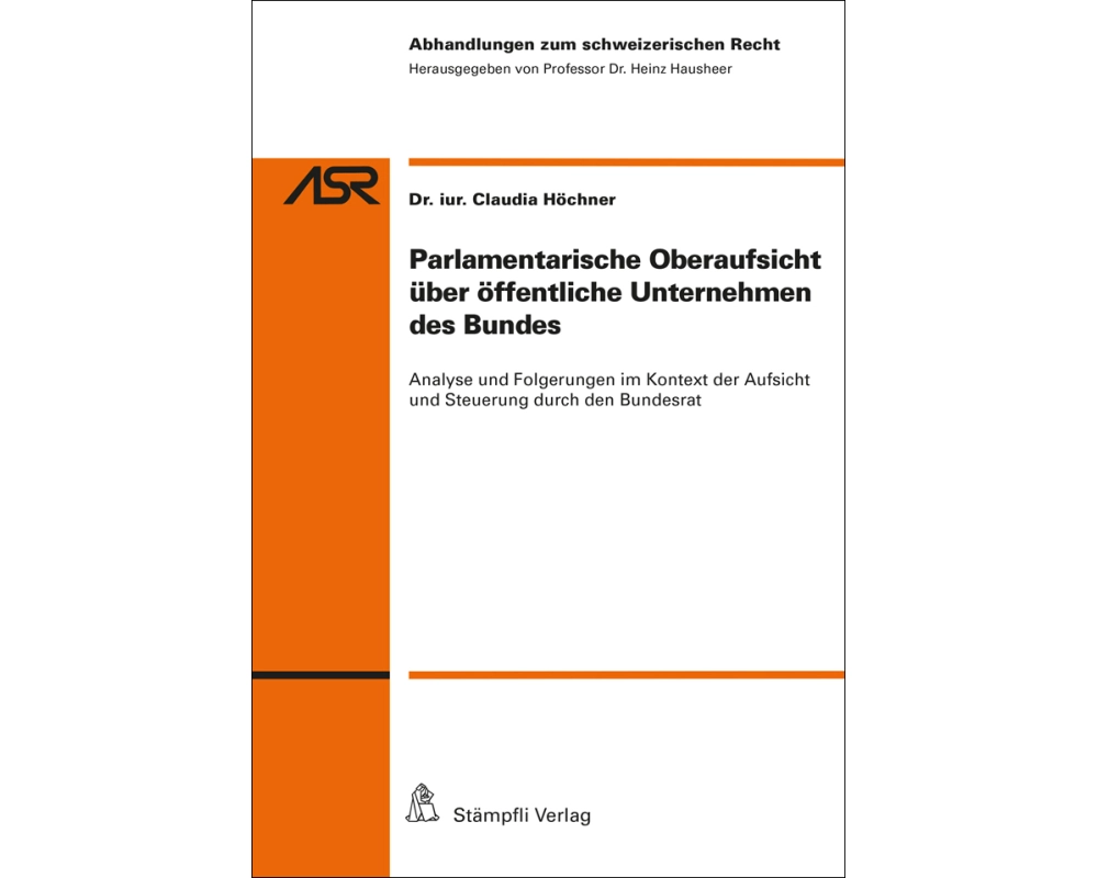 Parlamentarische Oberaufsicht über öffentliche Unternehmen des Bundes
