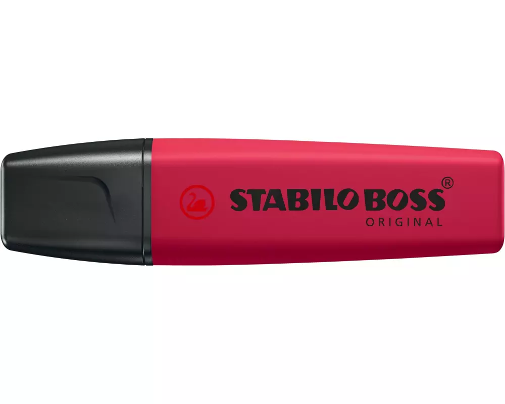 STABILO BOSS Leuchtmarkierer Wildflowers Edition, Burgunderrot