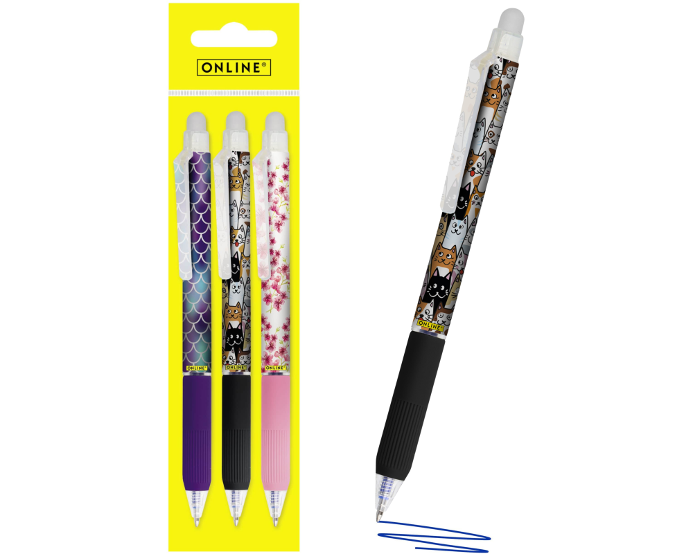ONLINE Gelpen MagiXX 0.7mm 70124 Girls 3 Stück