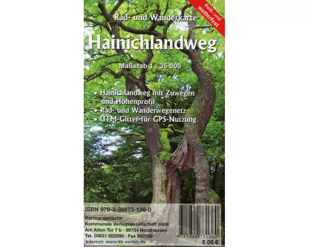 Hainichlandweg 1 : 35 000