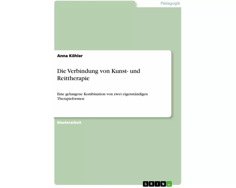 Die Verbindung von Kunst- und Reittherapie