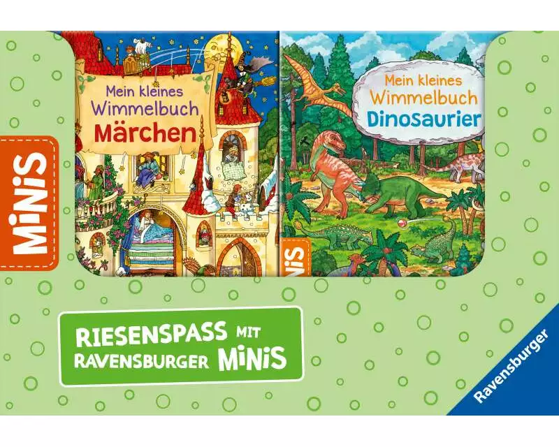 Verkaufs-Kassette "Ravensburger Minis 2 - Mein kleines Wimmelbuch"