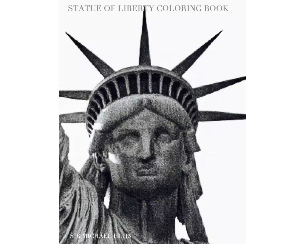 NYC Liberty mega Coloring Book sir Michael Limited edition