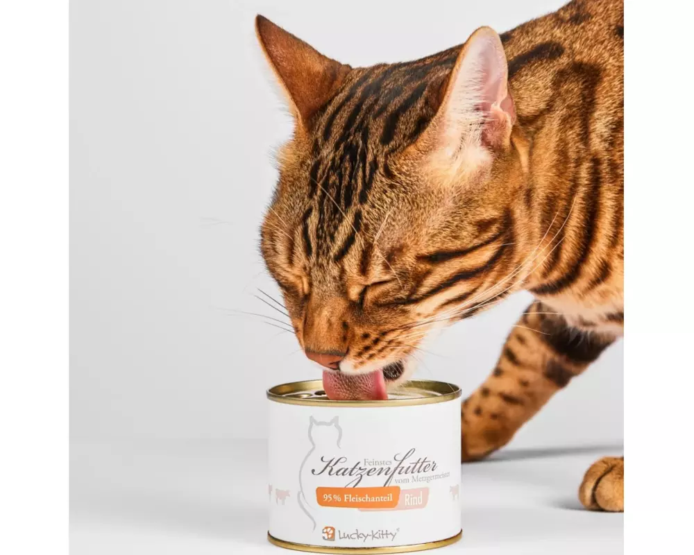 Lucky-Kitty Premium 95% Rind, Dose