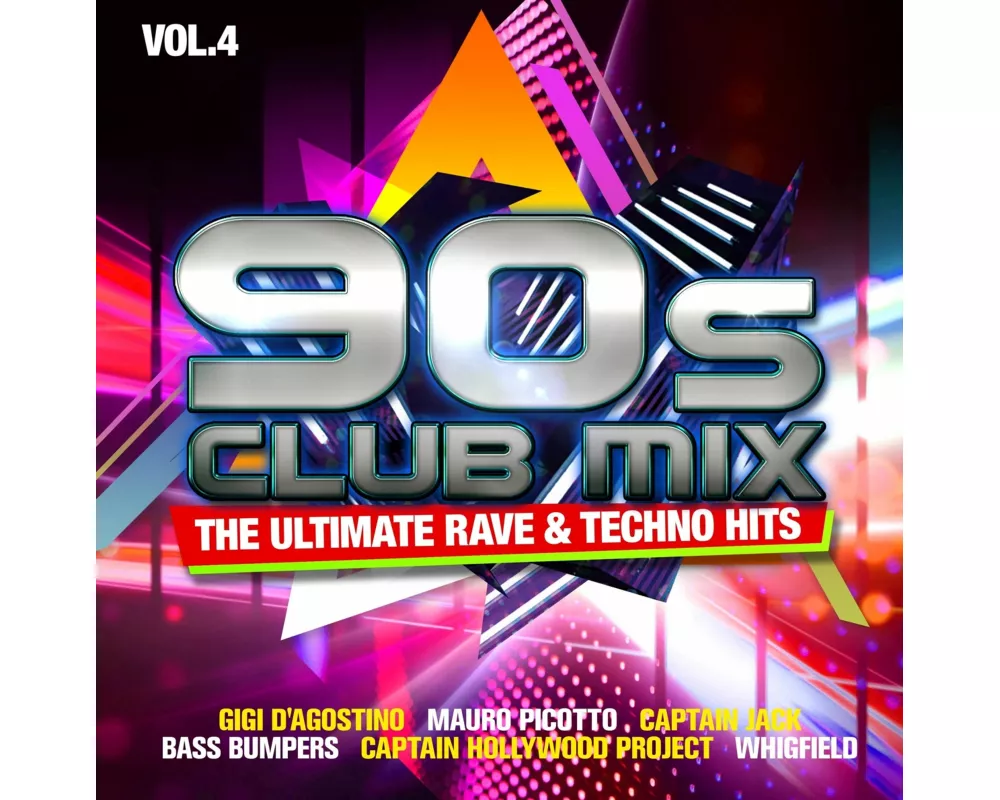90s Club Mix Vol.4-The Ultimative Rave & Techno