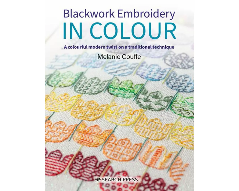 Blackwork Embroidery in Colour