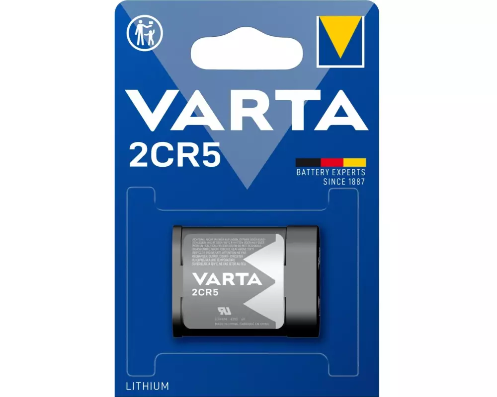Varta Photobatterie 2CR5 , 1 Stück