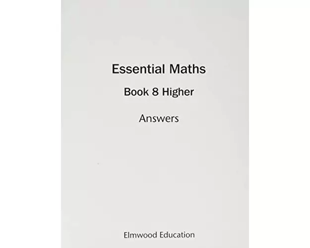 Essential Maths 8 Higher Answers