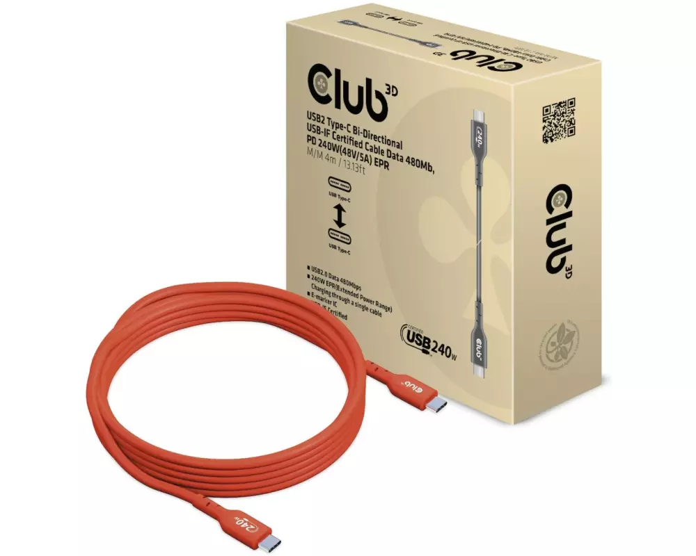Club 3D CAC-1515 USB C - USB C 1 m