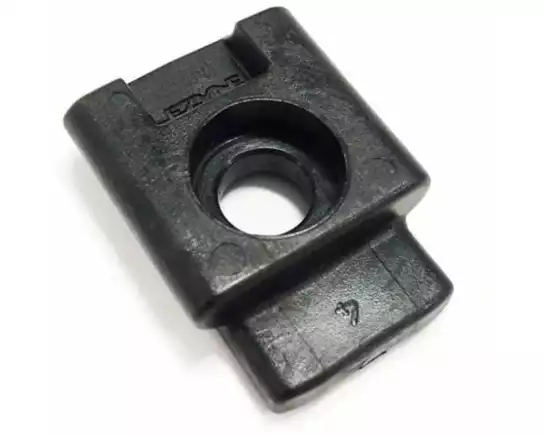 Lezyne Led Handle Bar Mount Adapter Schwarz