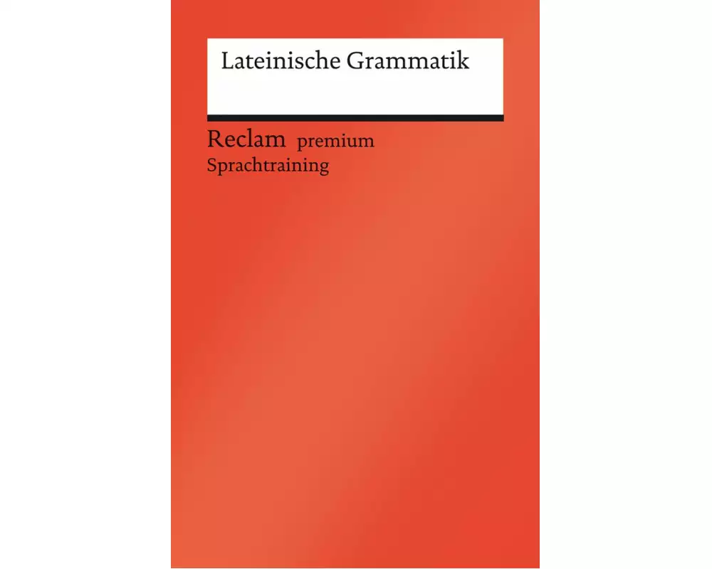 Lateinische Grammatik