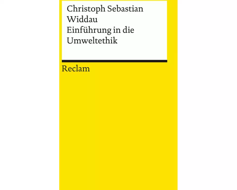 Einführung in die Umweltethik