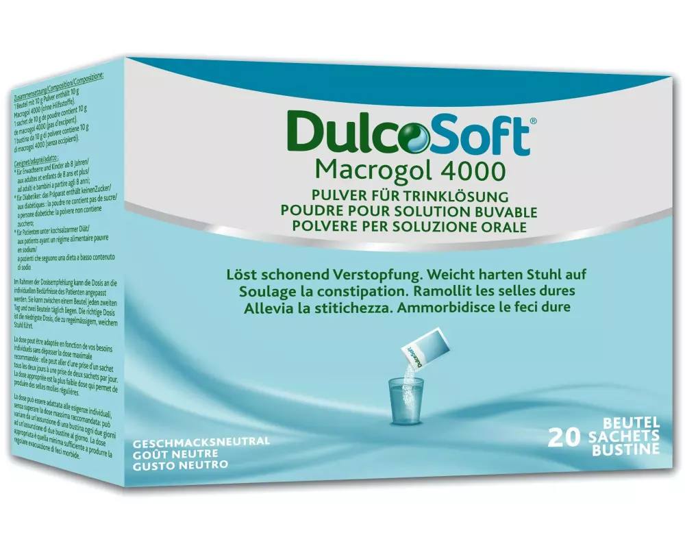 DulcoSoft Macrogol 4000 Pulver 20 Beutel