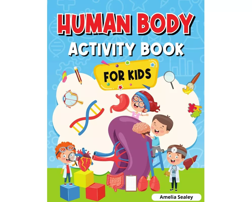 Human Body Activity Book for Kids