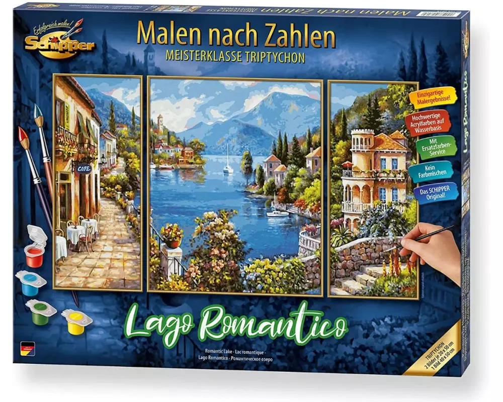 Schipper Malen nach Zahlen Lago Romantico