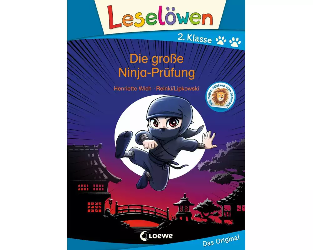 Leselöwen 2. Klasse - Die große Ninja-Prüfung
