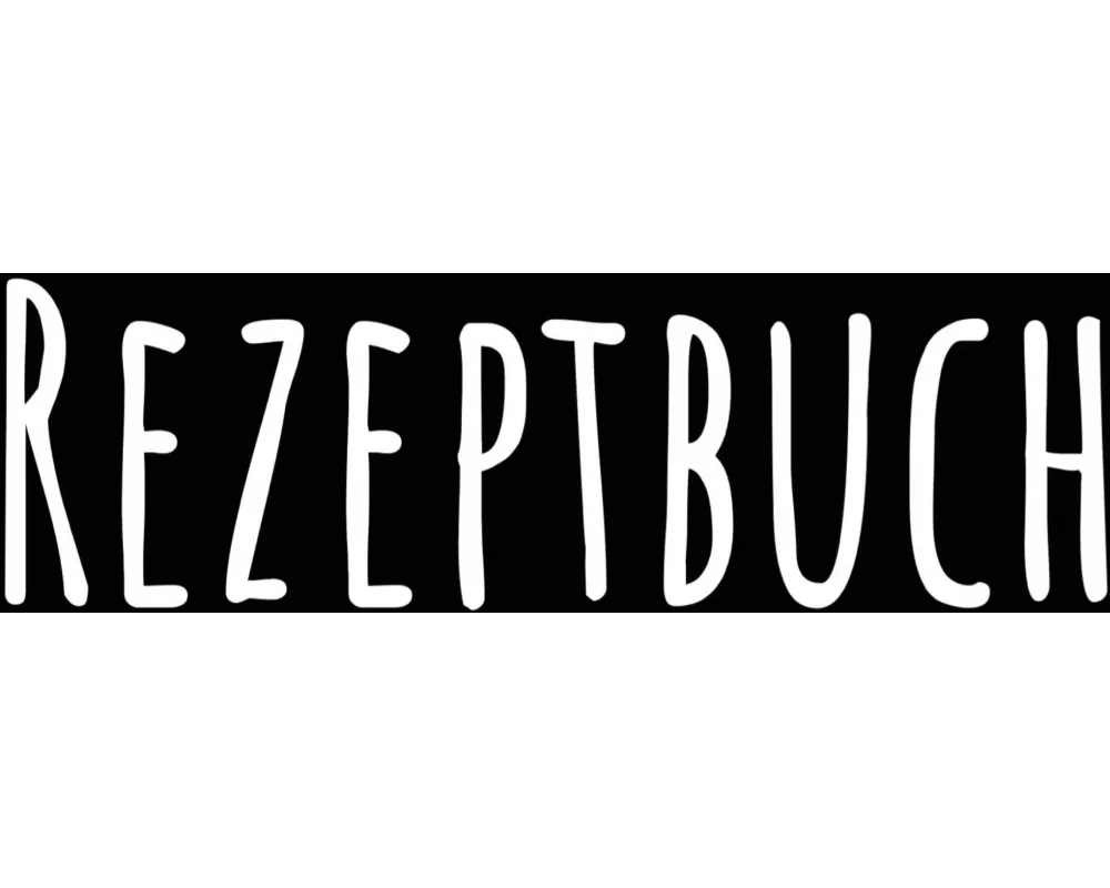 Rezeptbuch zum Selberschreiben A4
