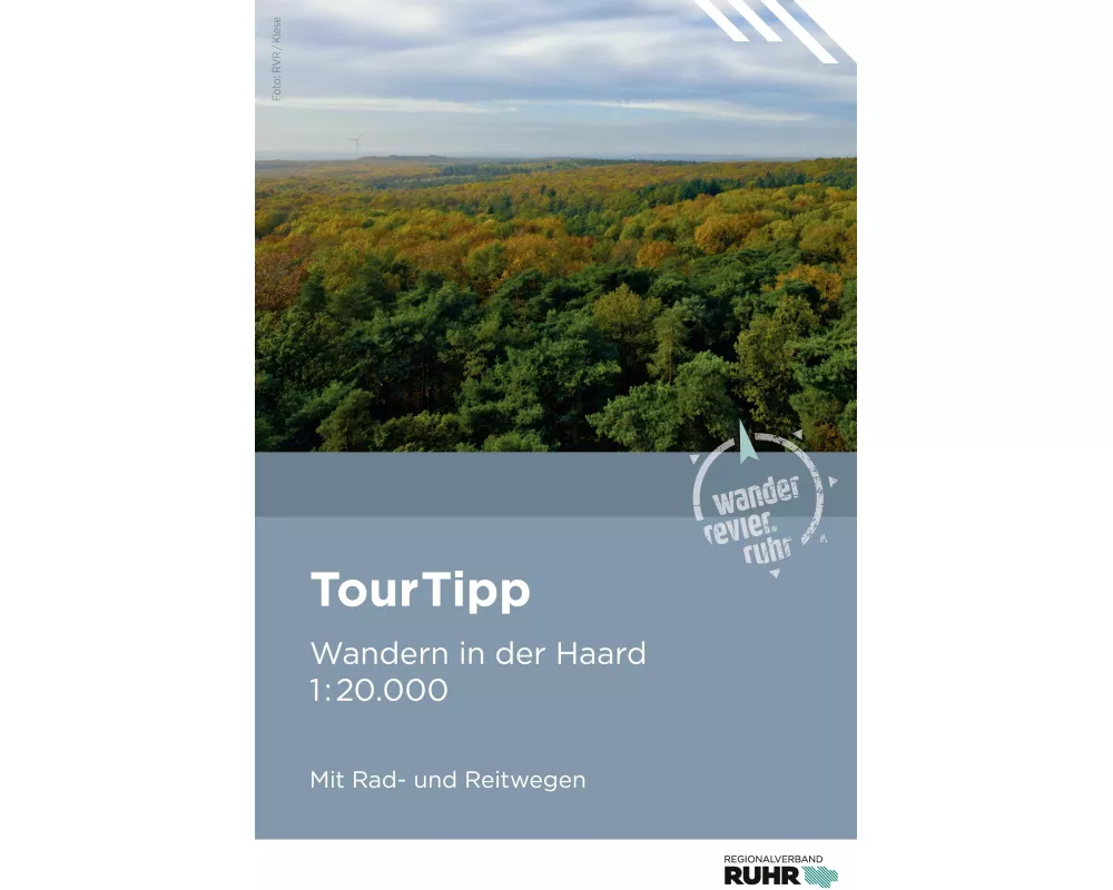 Wandern in der Haard 1: 20 000