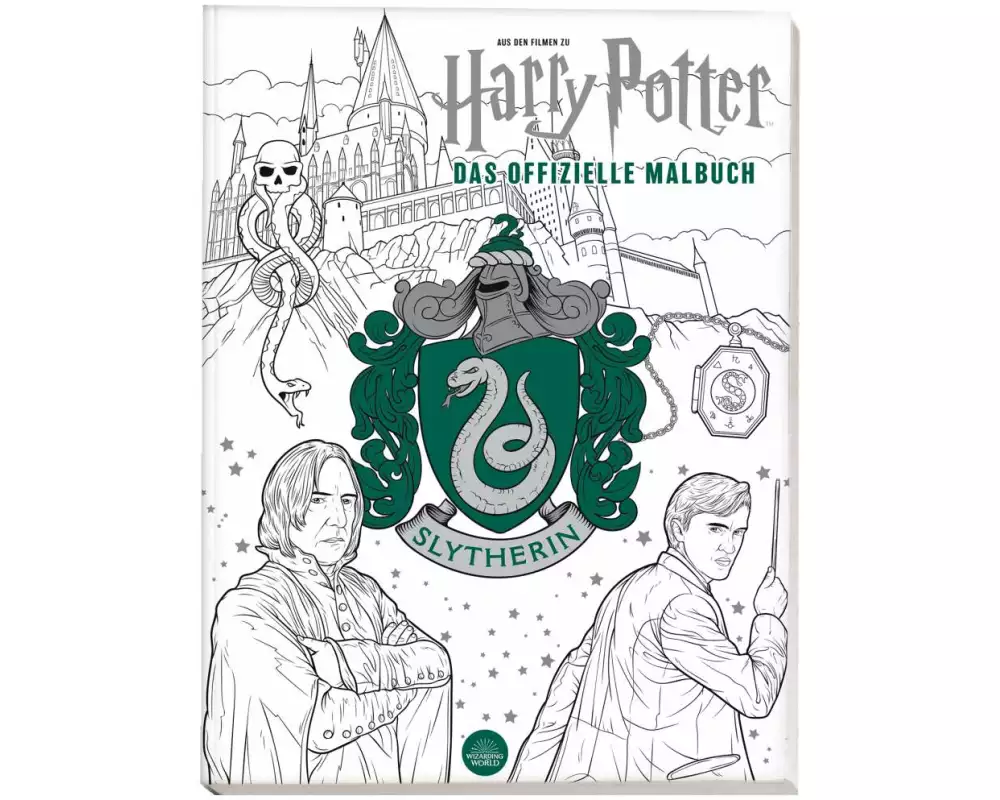 Aus den Filmen zu Harry Potter: Das offizielle Malbuch: Slytherin