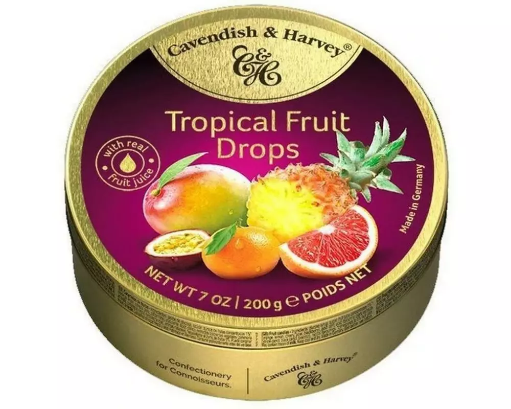 Cavendish & Harvey Tropical Fruit Drops 200 g