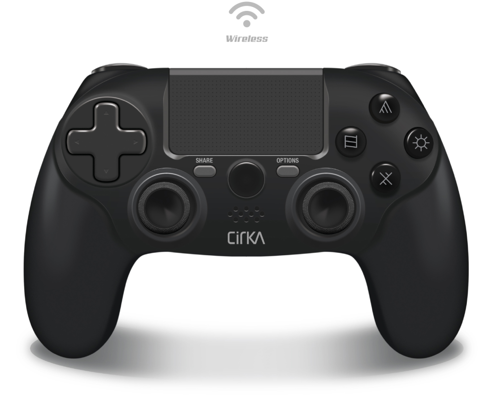 CIRKA NuForce Controller Wireless M07526-BK PS4, PC, Mac, Black