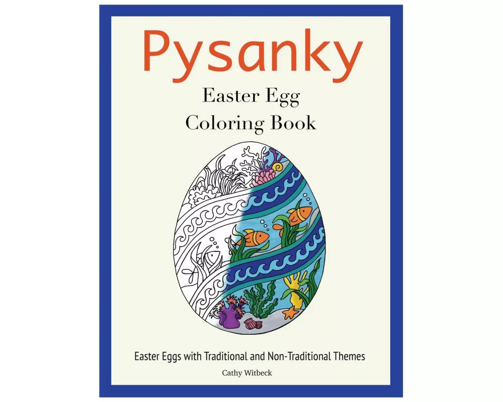 Pysanky Easter Egg Coloring Book