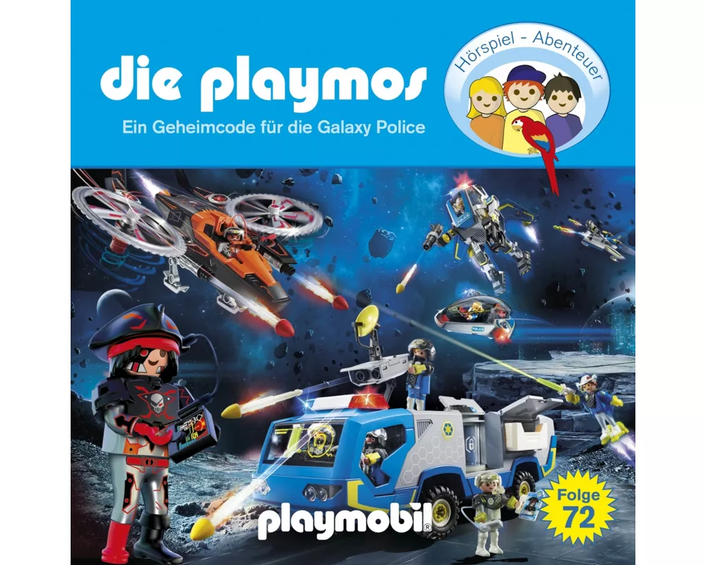 Die Playmos-(72)Geheimcode Für Die Galaxy Police