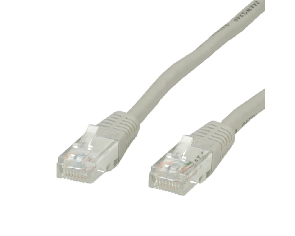 VALUE Patchkabel Cat.6 (Class E) UTP, grau, 2 m