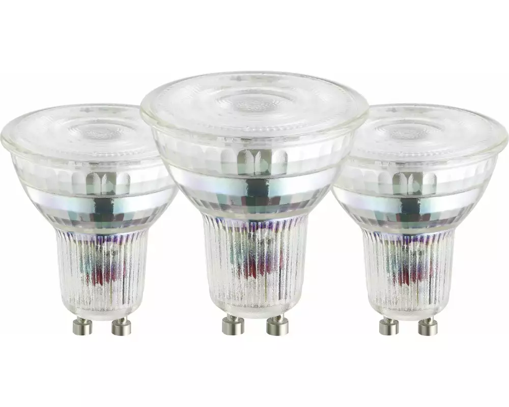 EGLO Leuchten Lampe 2.5W GU10 3er Pack Warmweiss (WW)