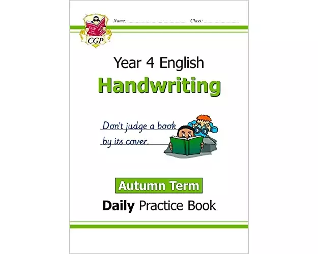KS2 Handwriting Year 4 Daily Practice Book: Autumn Term