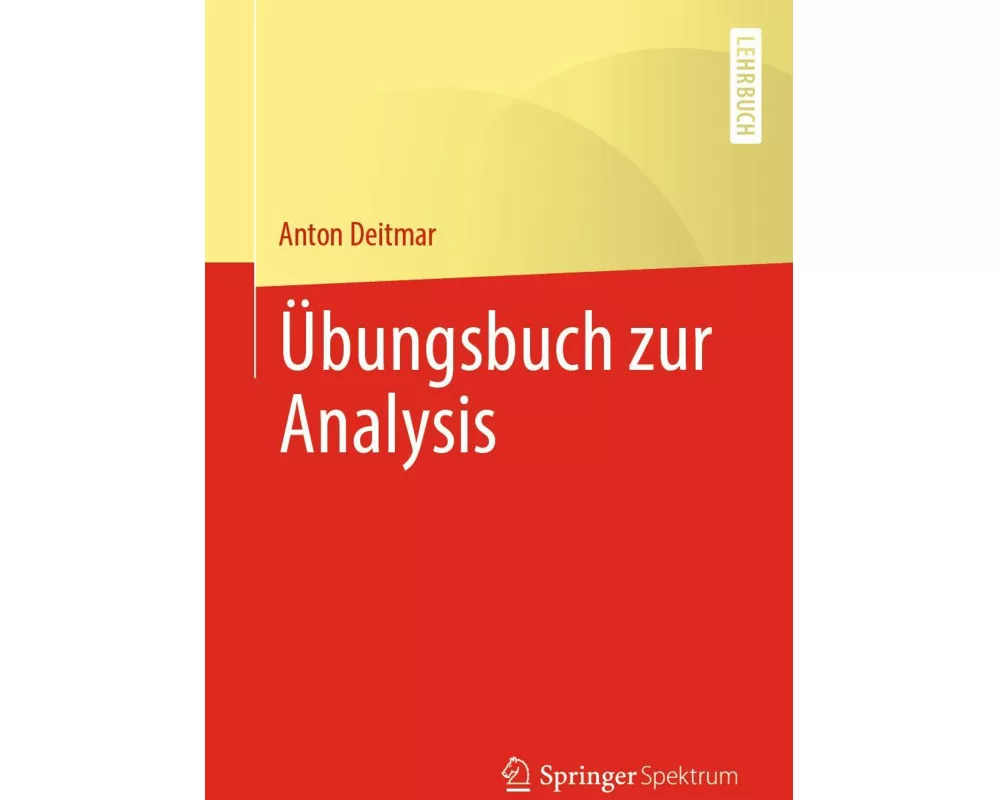 Übungsbuch zur Analysis