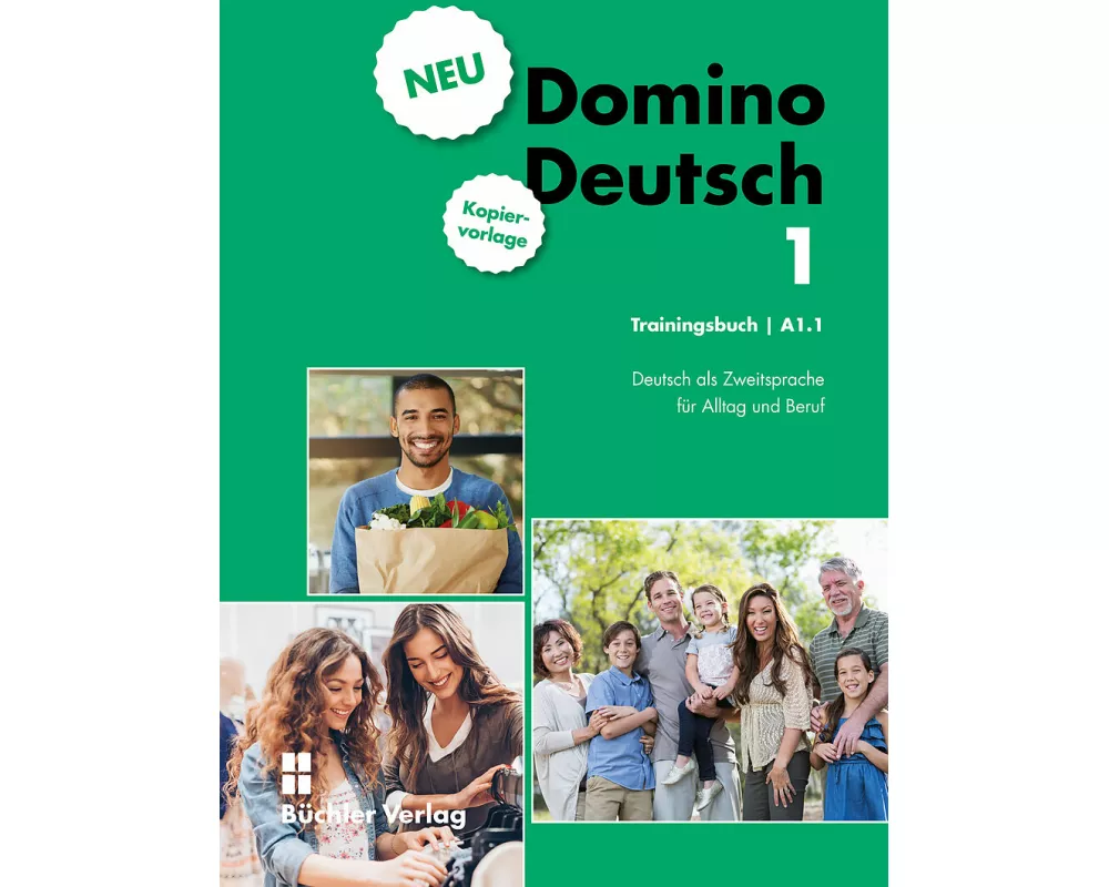 Domino Deutsch 1 NEU ꟾ Trainingsbuch Kopiervorlage A1.1
