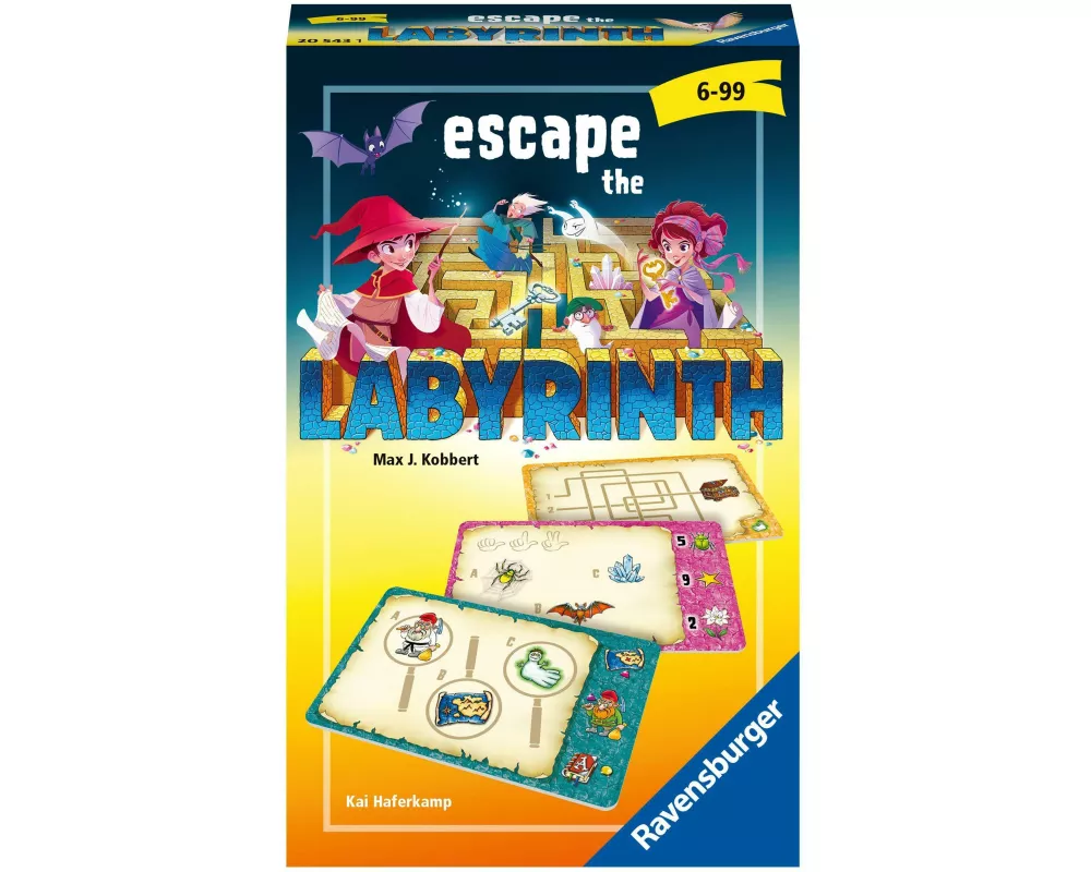 Escape the Labyrinth - Reisespiel ab 5 Jahre