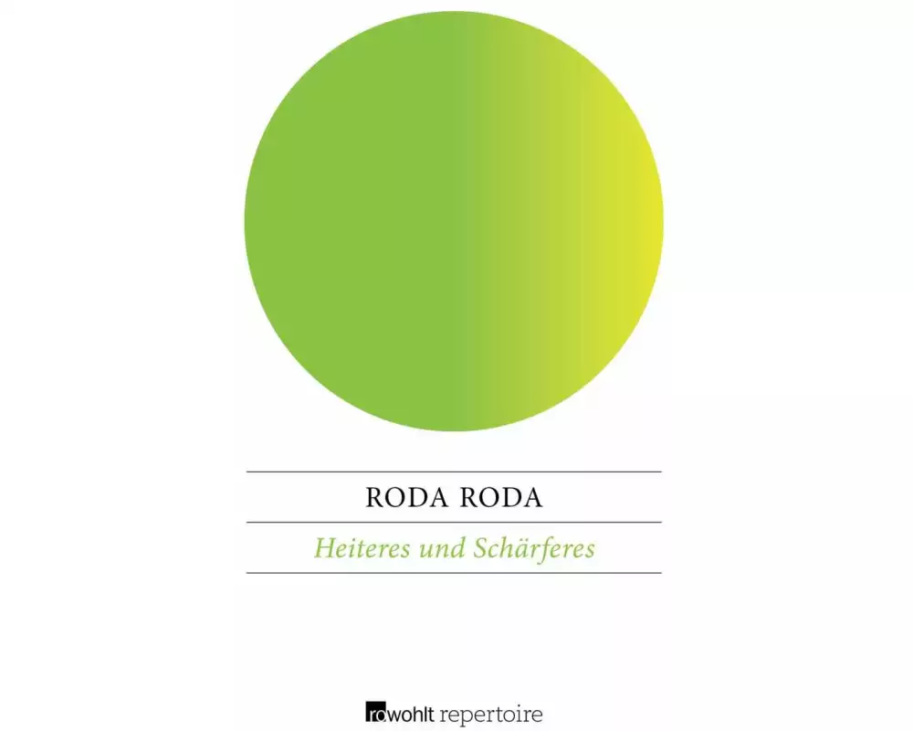 Heiteres und Schärferes