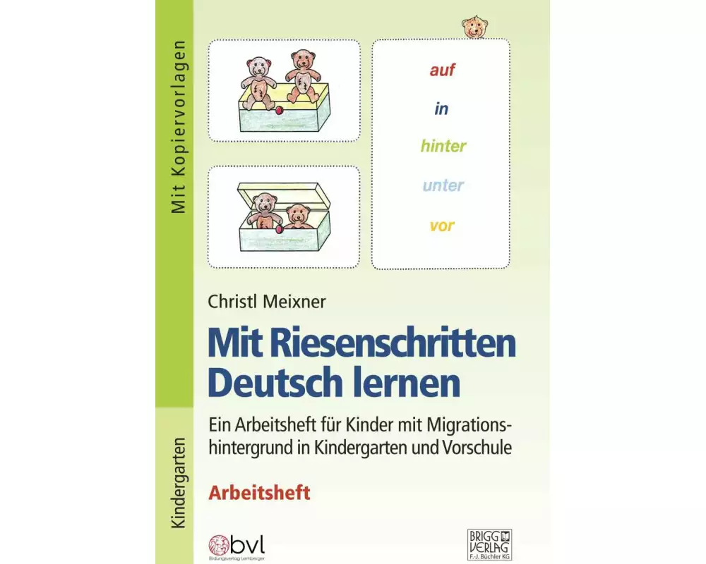 Mit Riesenschritten Deutsch lernen - Arbeitsheft