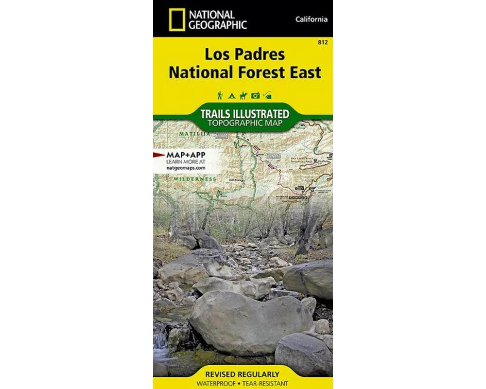 Los Padres National Forest East Map