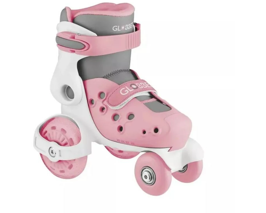 GLOBBER Learning Quad Skates Rosa XS-S