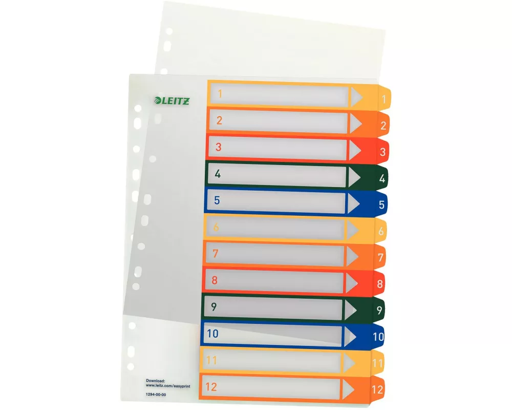 Leitz Register A4 1-12