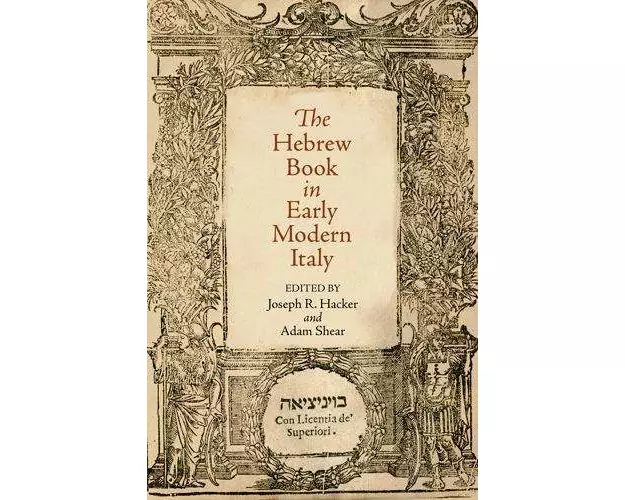 The Hebrew Book in Early Modern Italy
