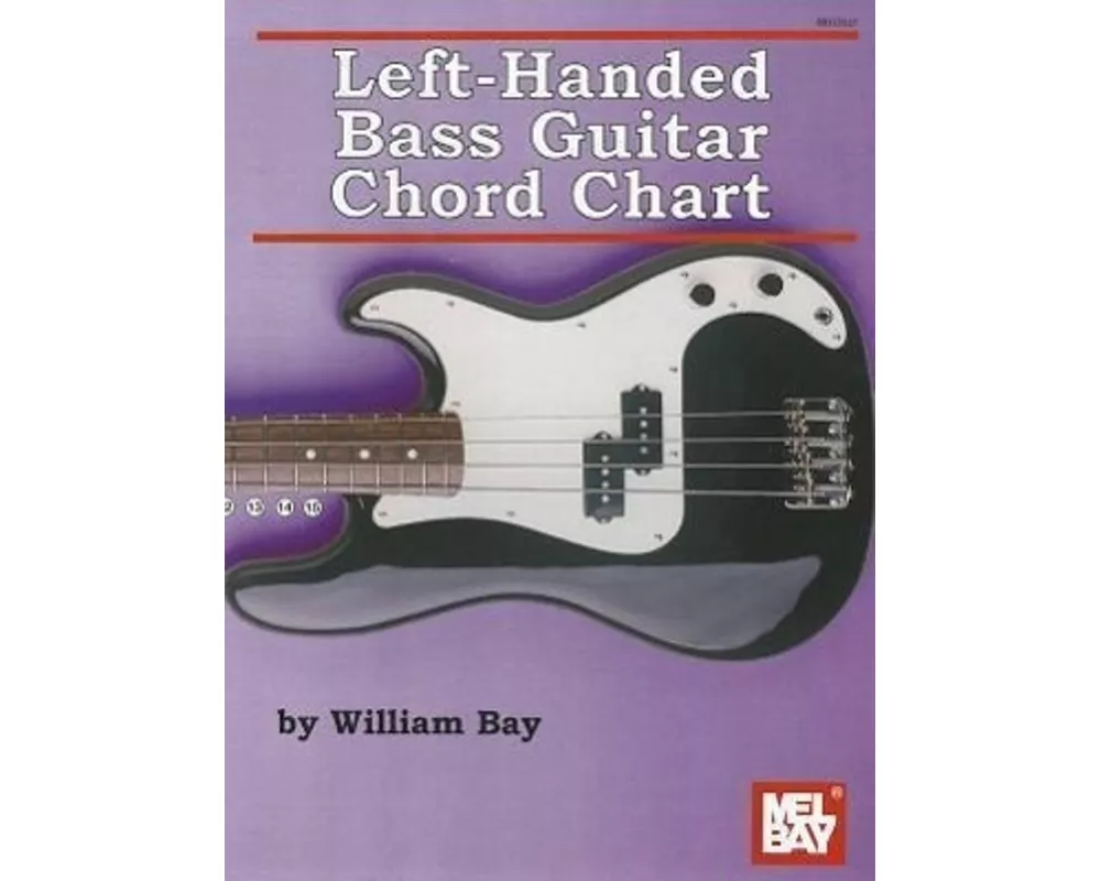 Left-Handed Bass Guitar Chord Chart