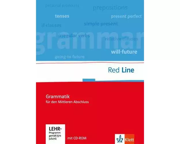 Red Line. Klassen 5-10. Grammatik für den mittleren Abschluss mit Lernsoftware