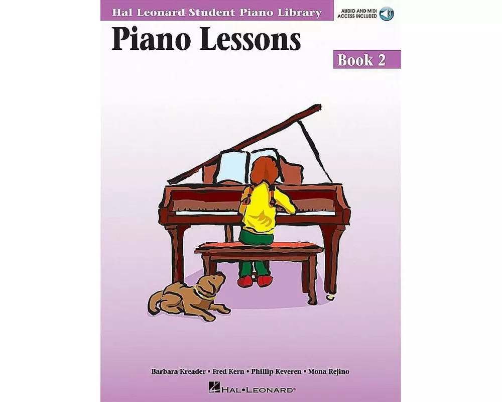 Piano Lessons Book 2 & Audio
