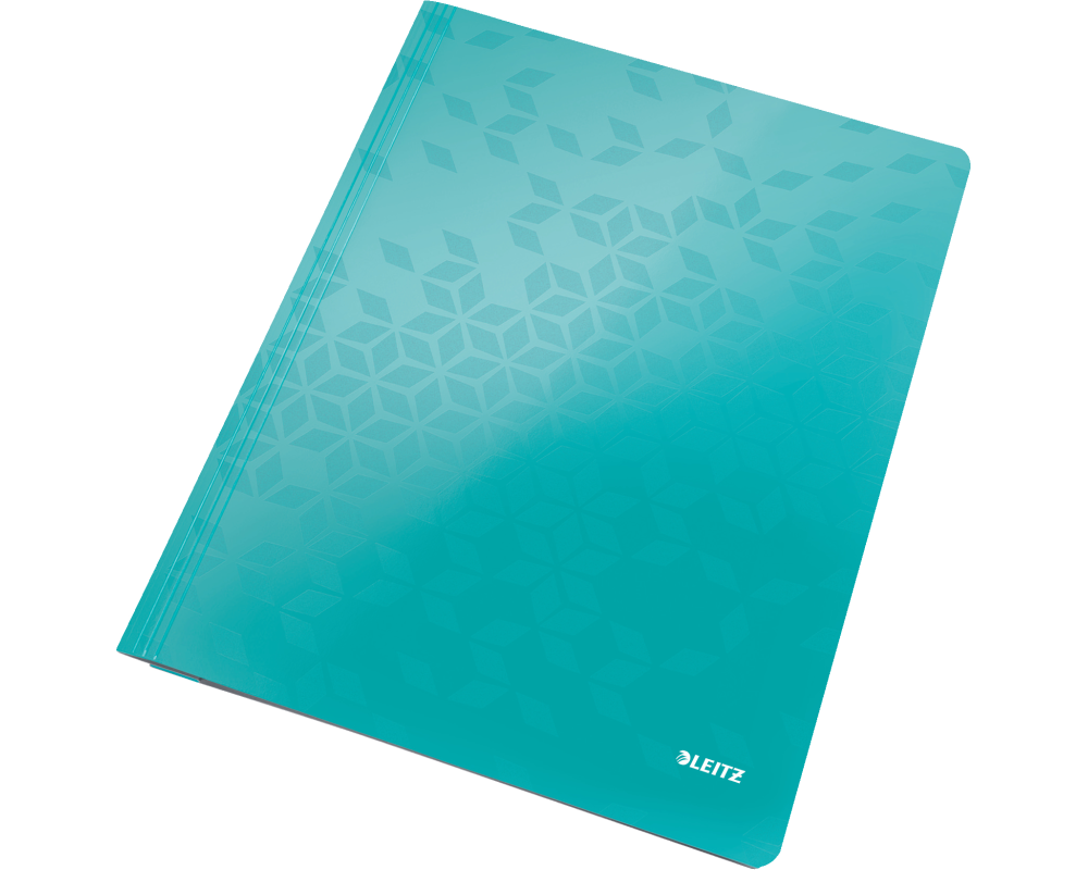 LEITZ Schnellhefter WOW A4 30010051 eisblau