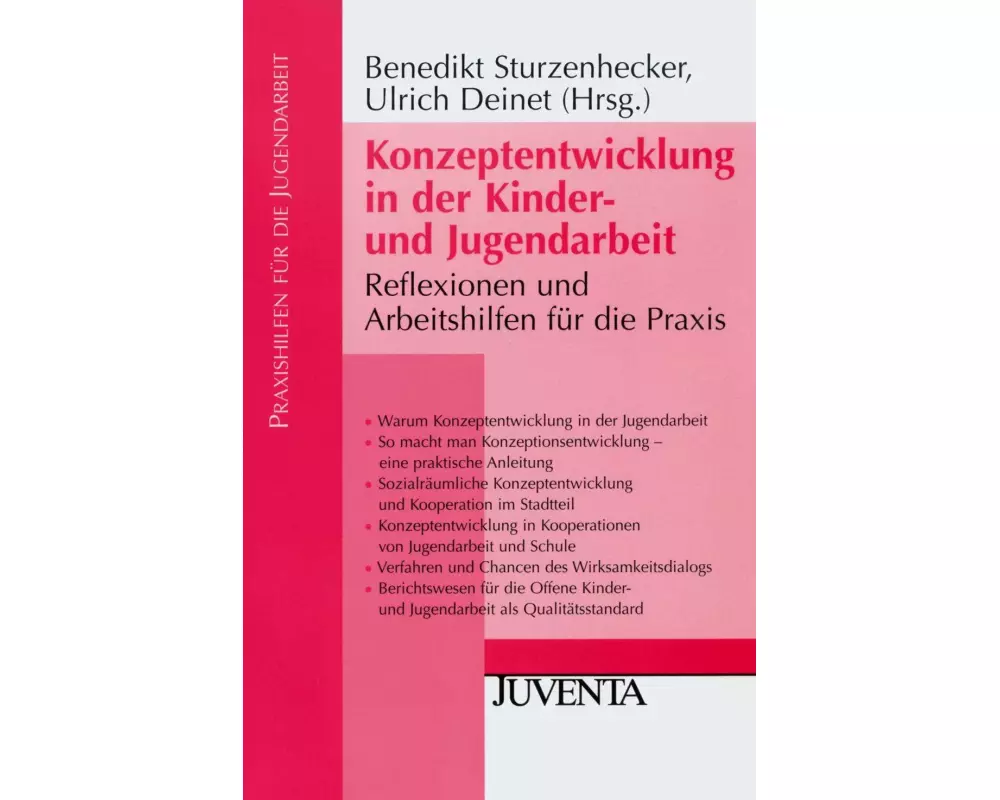 Konzeptentwicklung in der Kinder- und Jugendarbeit