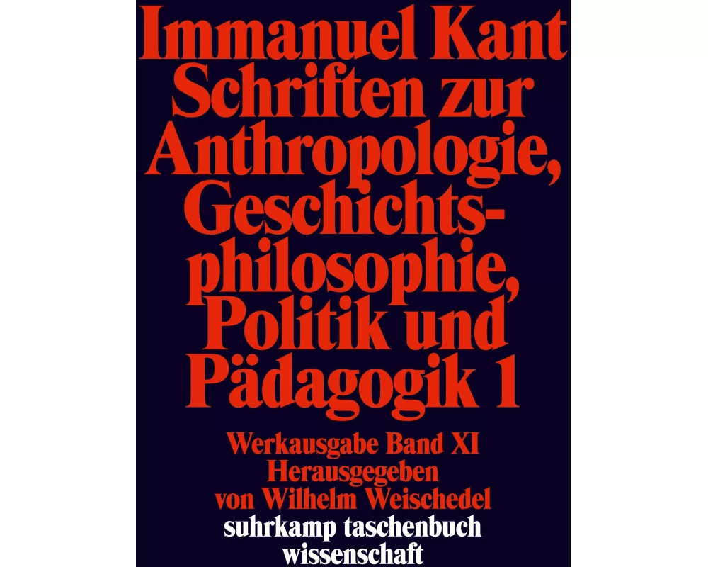 Werkausgabe in 12 Bänden