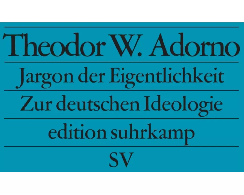 Jargon der Eigentlichkeit