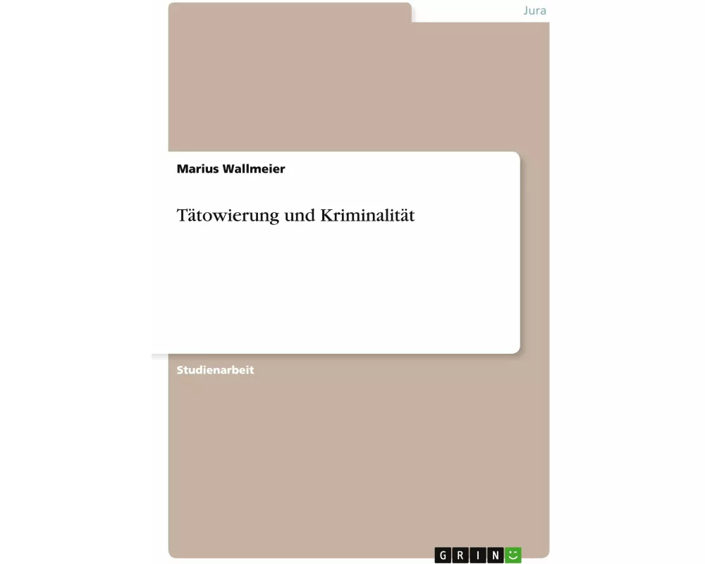 Tätowierung und Kriminalität