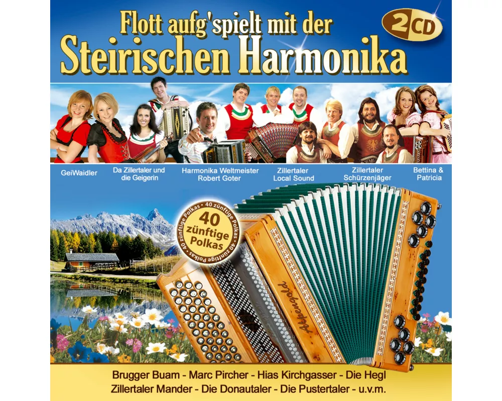 Flott Aufg'spielt Mit Der Steirischen Harmonika